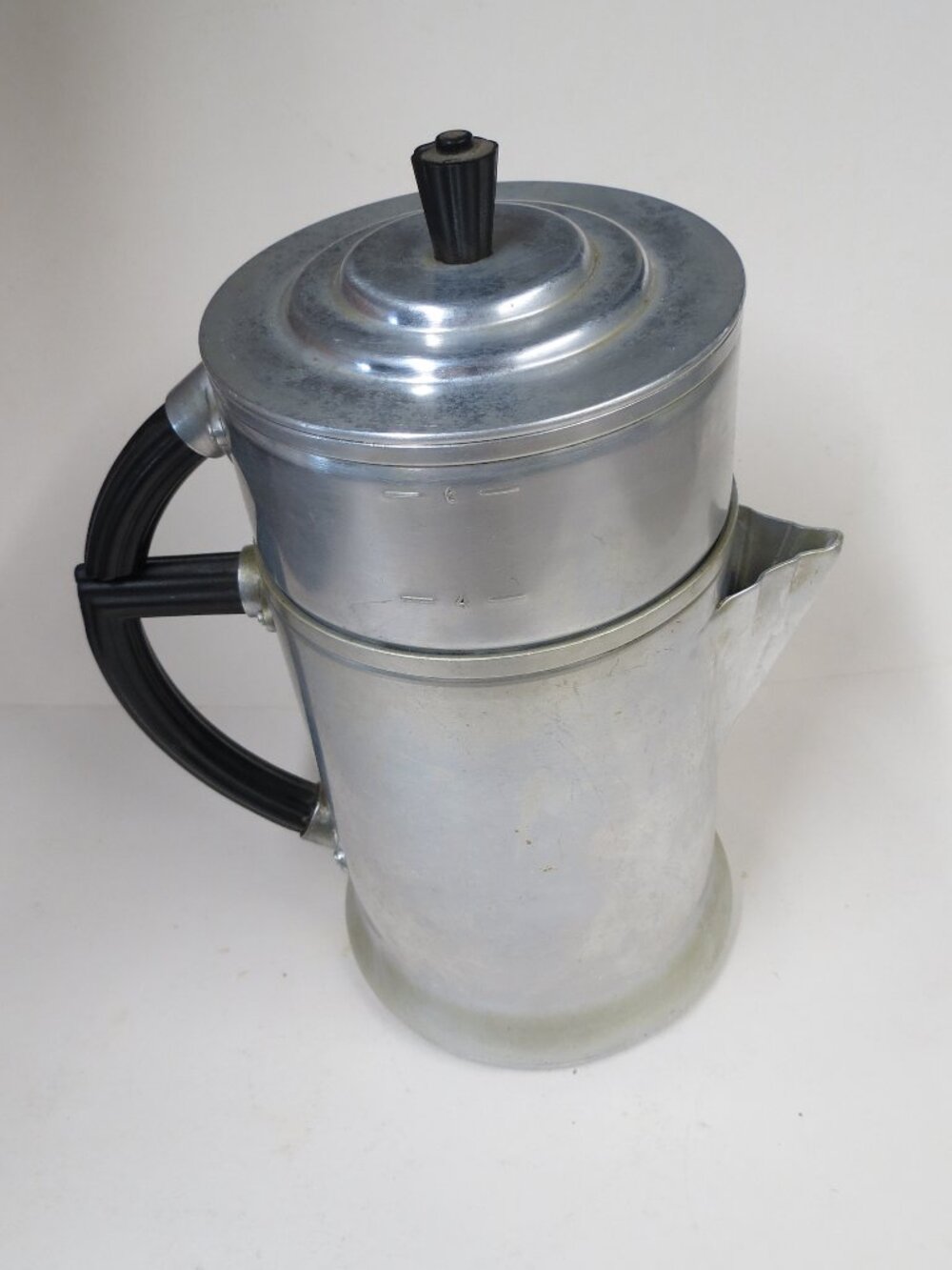 VINTAGE WEAR-EVER ALUMINUM Drip 6 Cups COFFEE POT # 956 Art Deco